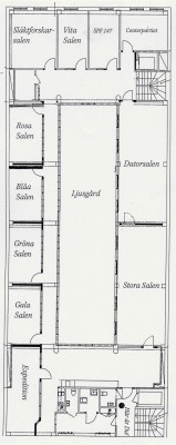 Vuxenskolan, planritning