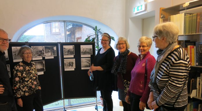 Studiebesök på Minnesluckan