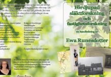 Ny uppdaterad upplaga av häftet ”Fördjupad släktforskning och fastighetsforskning”
