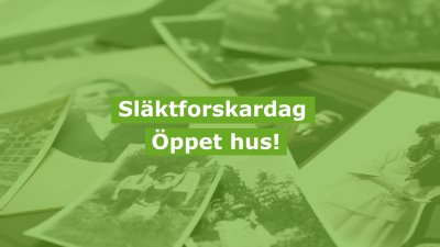 Släktforskardag med föreläsningar och olika aktiviteter @ Studieförbundet Vuxenskolan
