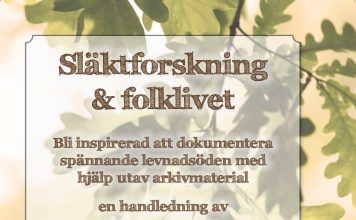 Ny bok ”Släktforskning & folklivet”