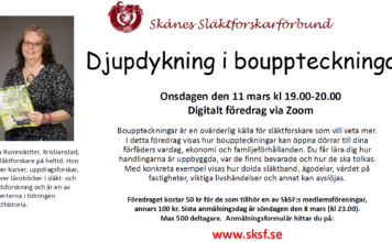 Vintern/Vårens kurser och föredrag